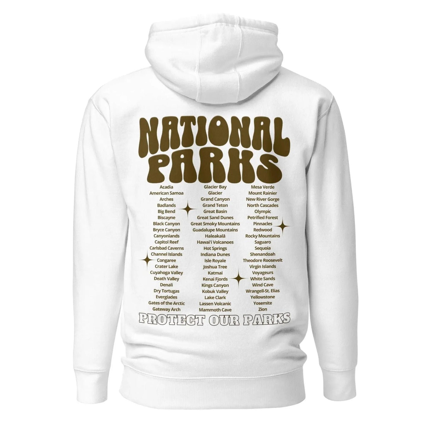 63 US National Parks Premium Hoodie - Adventure Threads Company