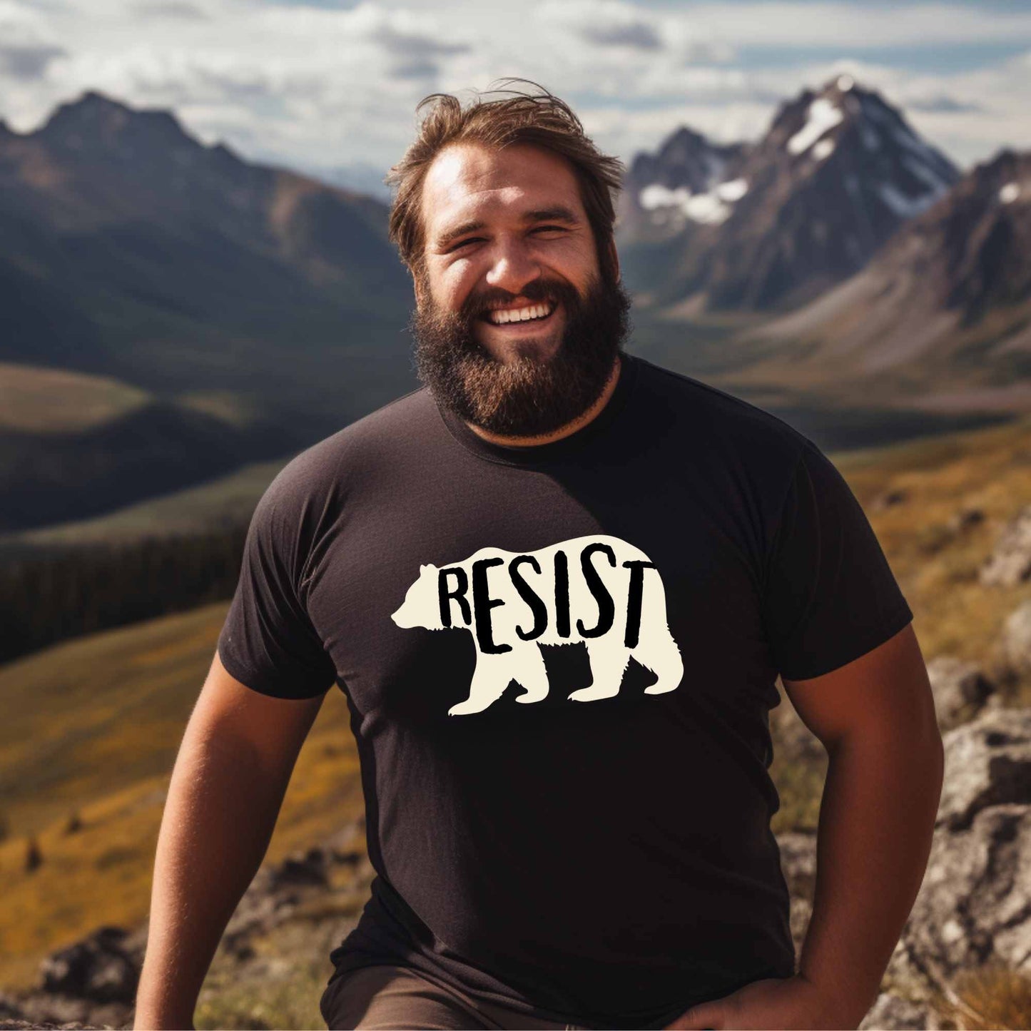 RESIST Bear T-Shirt