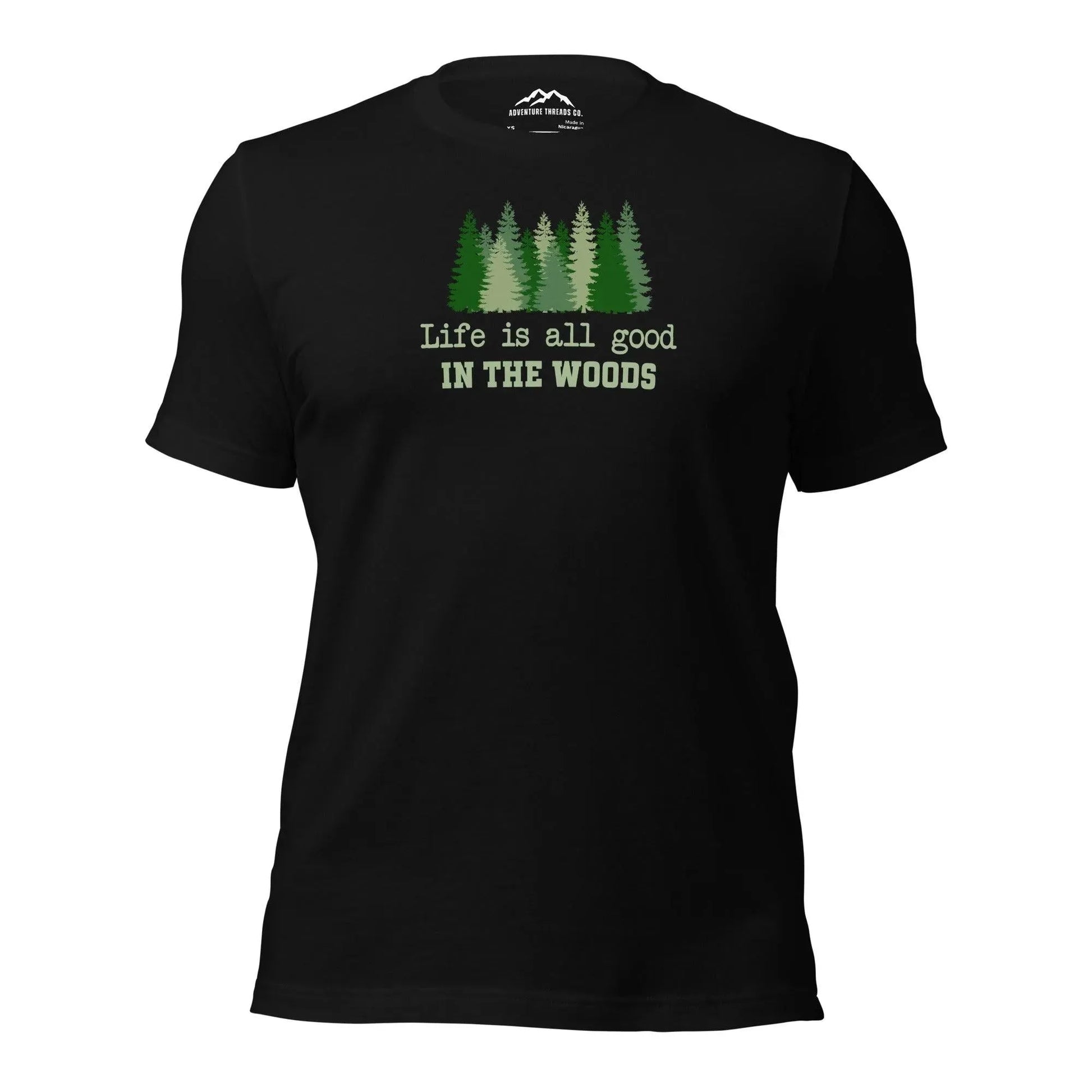 All Good in the Woods T-Shirt - Adventure Threads Company