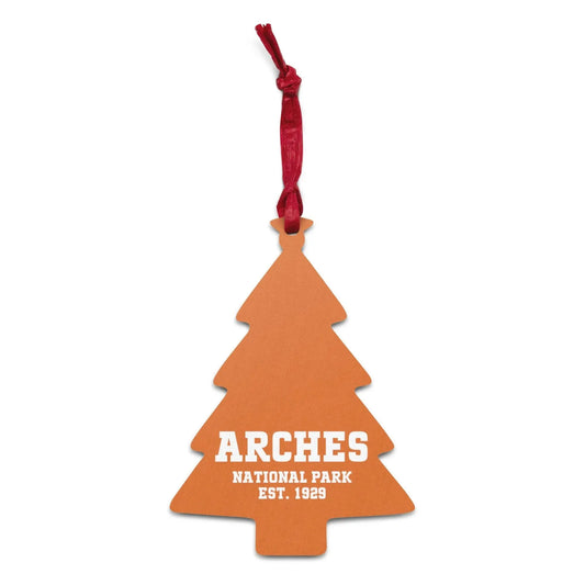 Arches National Park Wooden Ornament - Adventure Threads Company