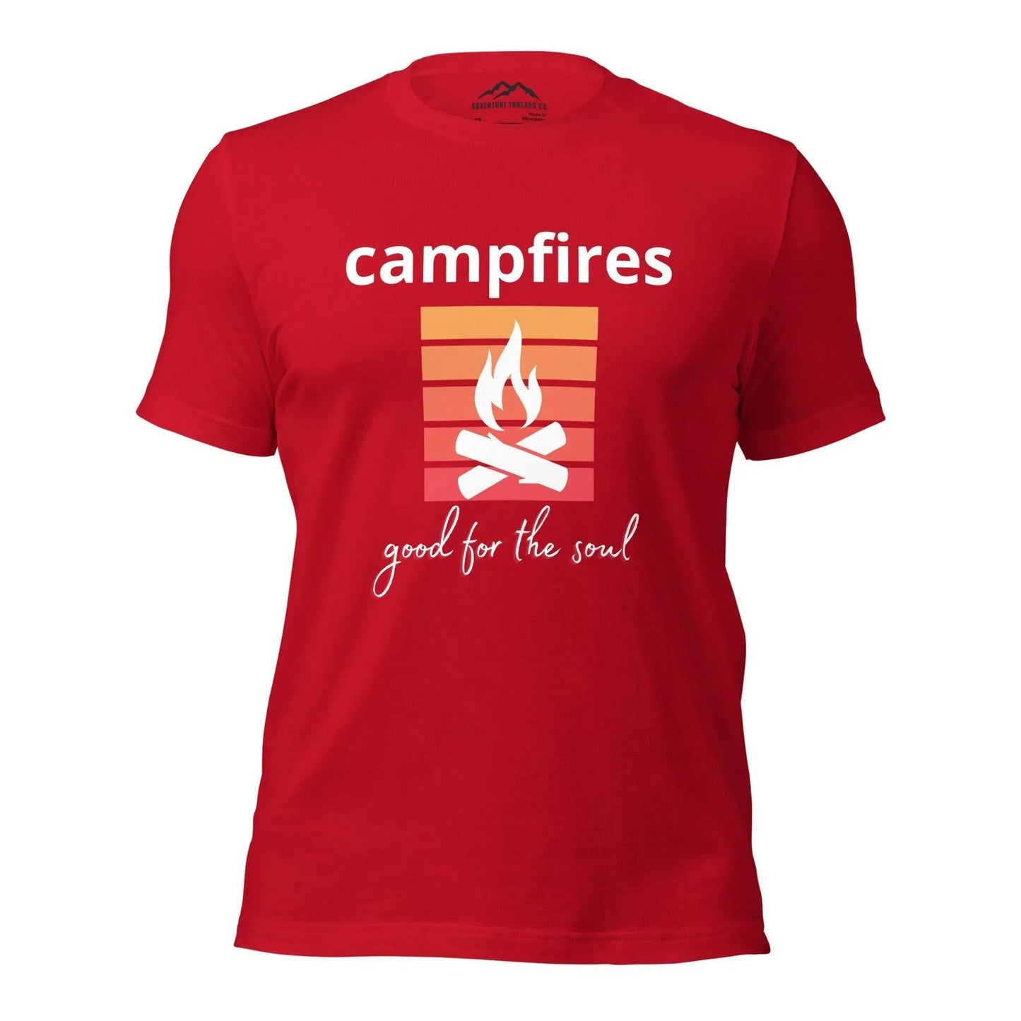 Campfires Good For the Soul T-Shirt - Adventure Threads Company