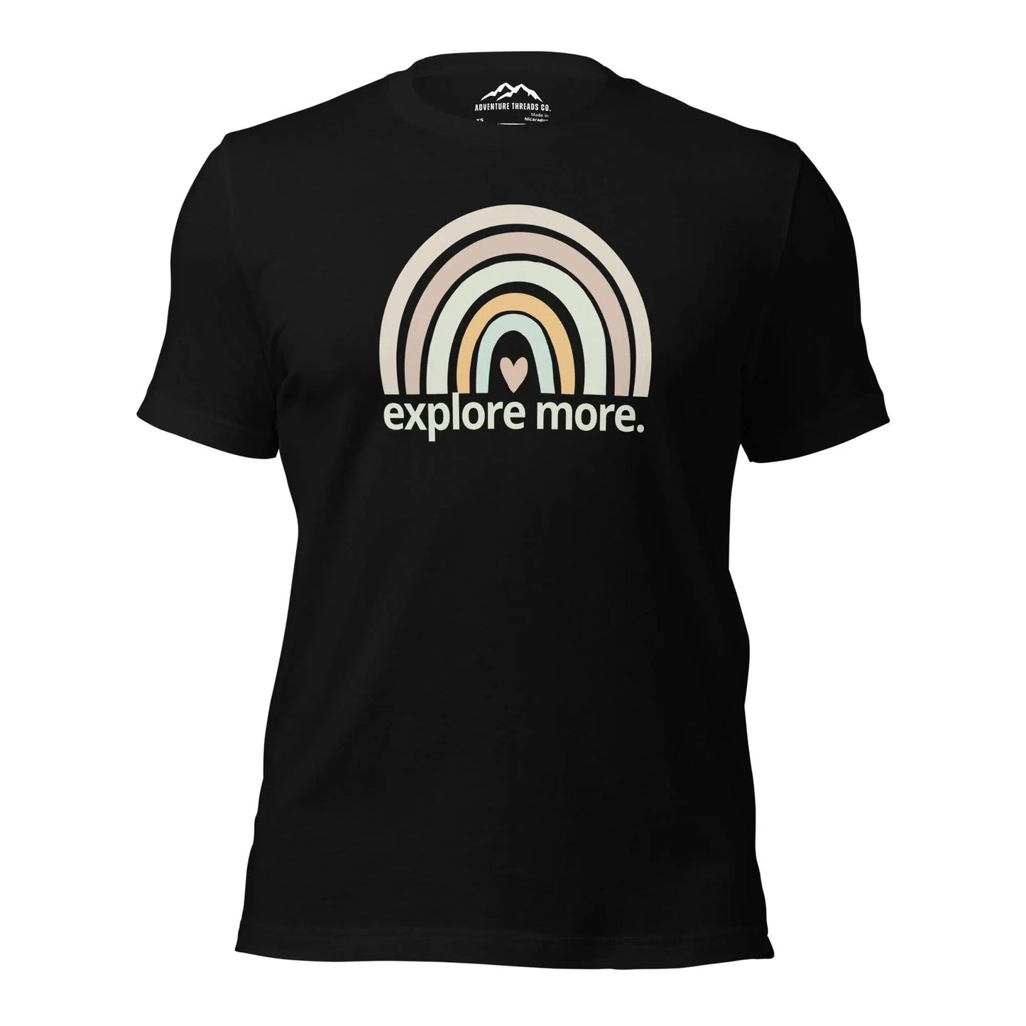 Explore More Rainbow Graphic T-Shirt - Adventure Threads Company