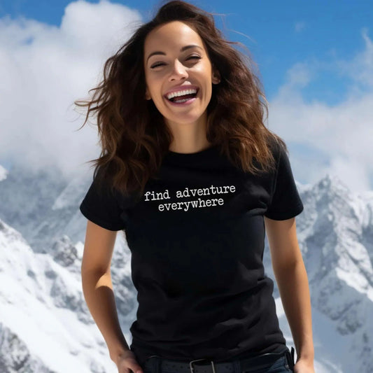 Find Adventure Everywhere T-Shirt - Adventure Threads Company