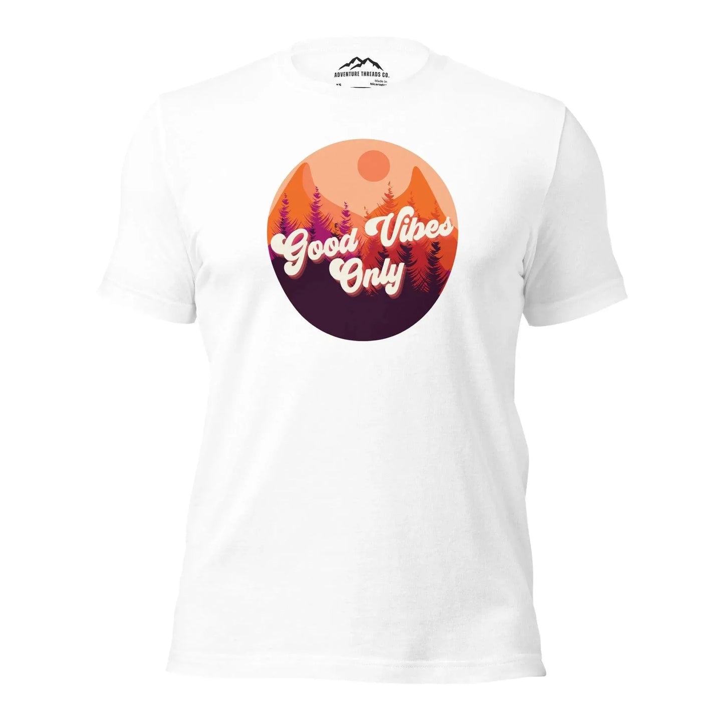 Good Vibes Only T-Shirt - Adventure Threads Company