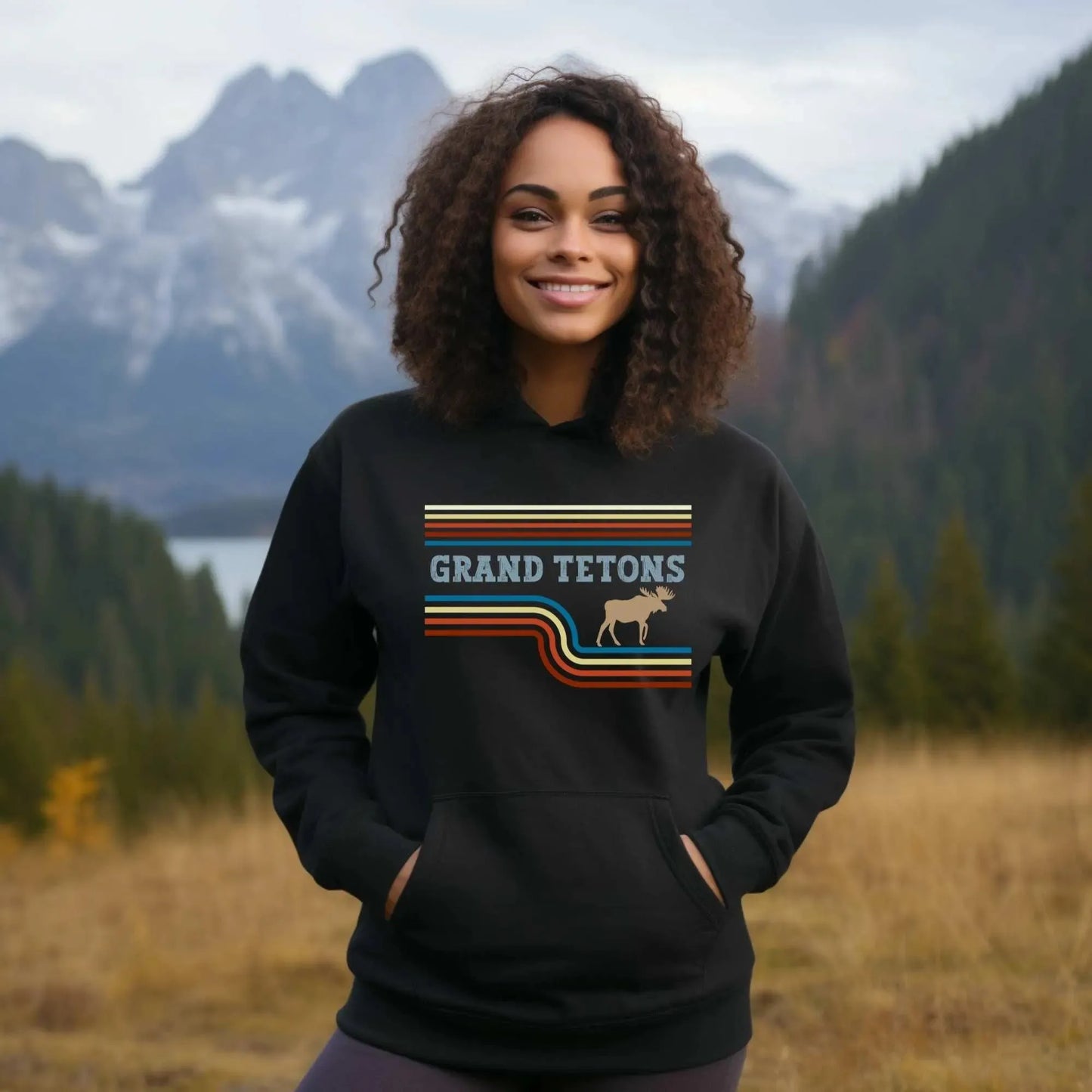 Grand Tetons Hoodie - Adventure Threads Company