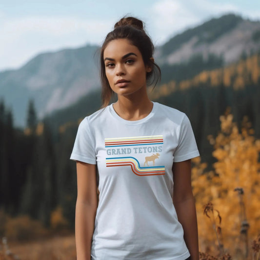 Grand Tetons T-Shirt - Adventure Threads Company