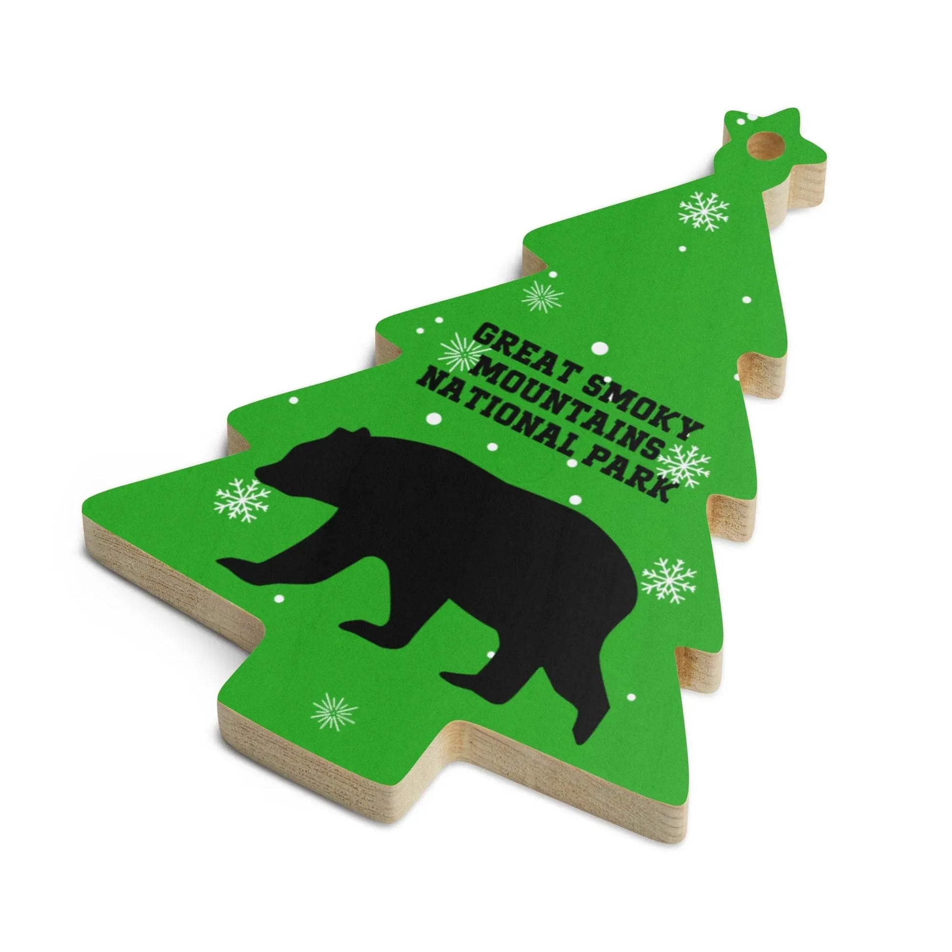 Great Smoky Mountains National Park Wooden Ornament - Adventure Threads Company