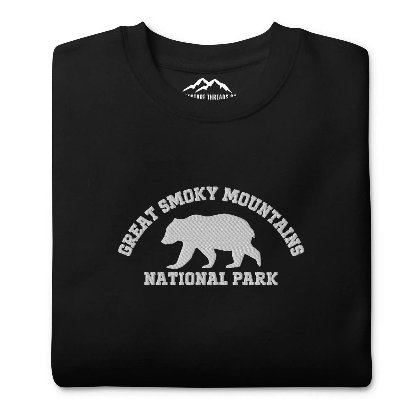 Great Smoky Mountains Premium Embroidered Sweatshirt - Adventure Threads Company