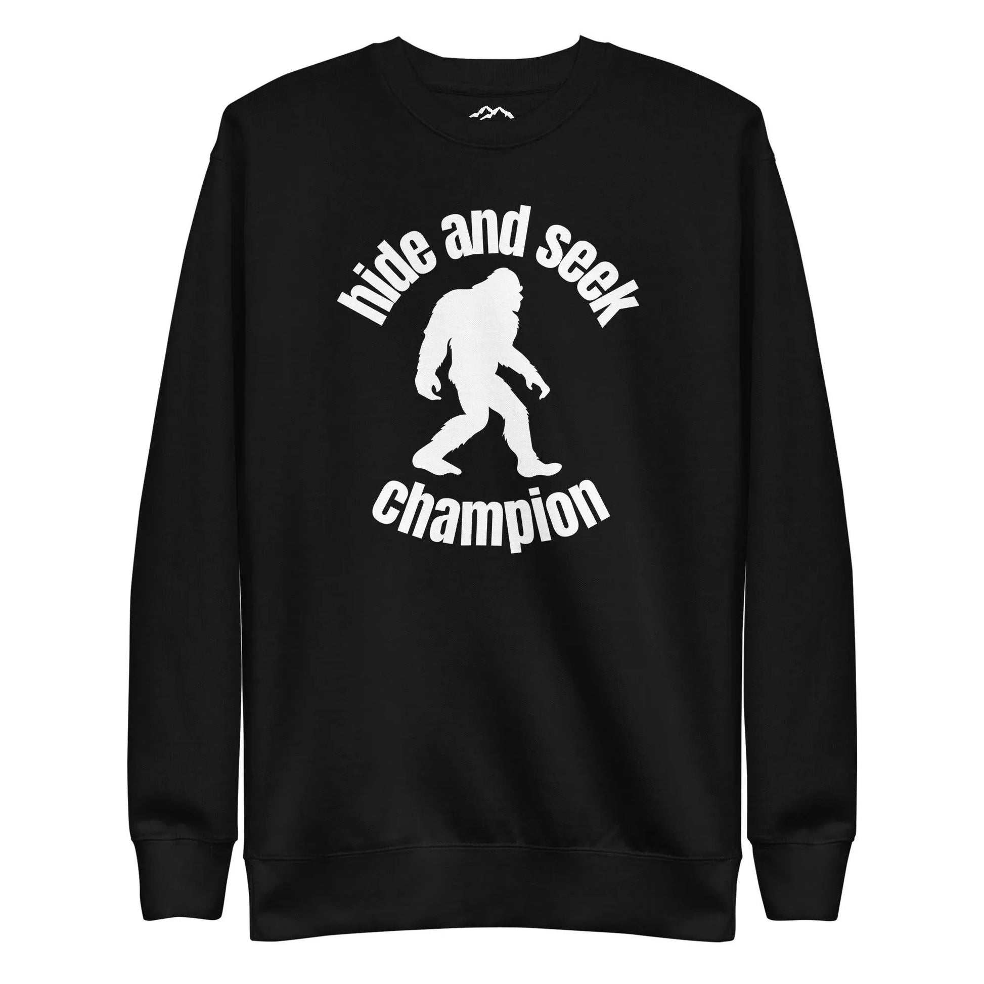 Hide and Seek Champion Sasquatch Premium Sweatshirt - Adventure Threads Company