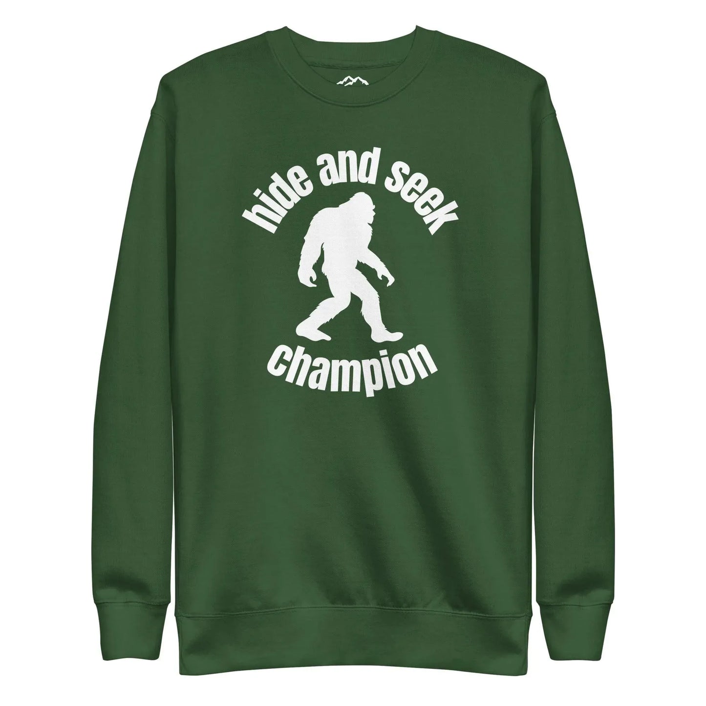 Hide and Seek Champion Sasquatch Premium Sweatshirt - Adventure Threads Company