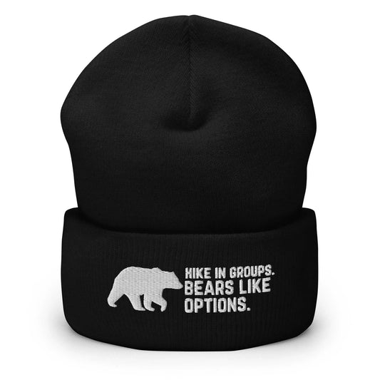 Hike in Groups Bears Like Options Beanie - Adventure Threads Company