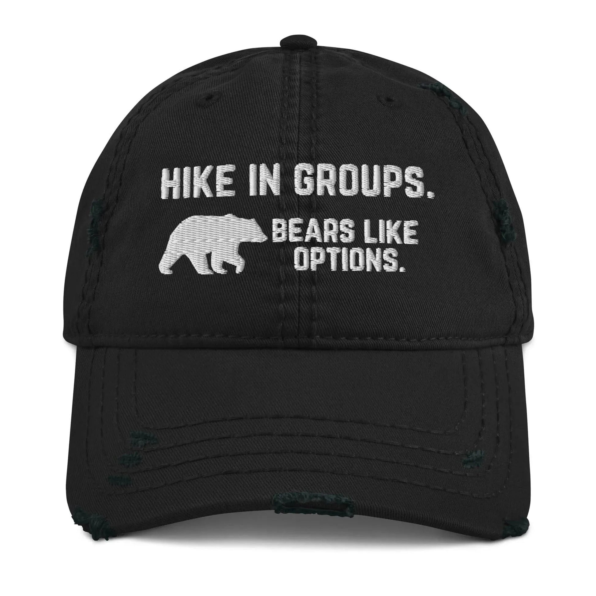 Hike in Groups Distressed Hat - Adventure Threads Company