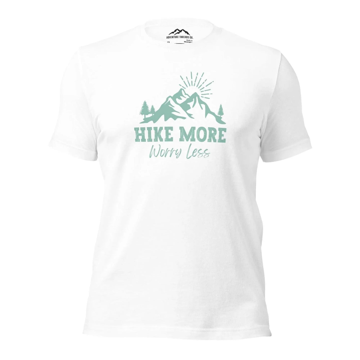 Hike More, Worry Less T-Shirt - Adventure Threads Company