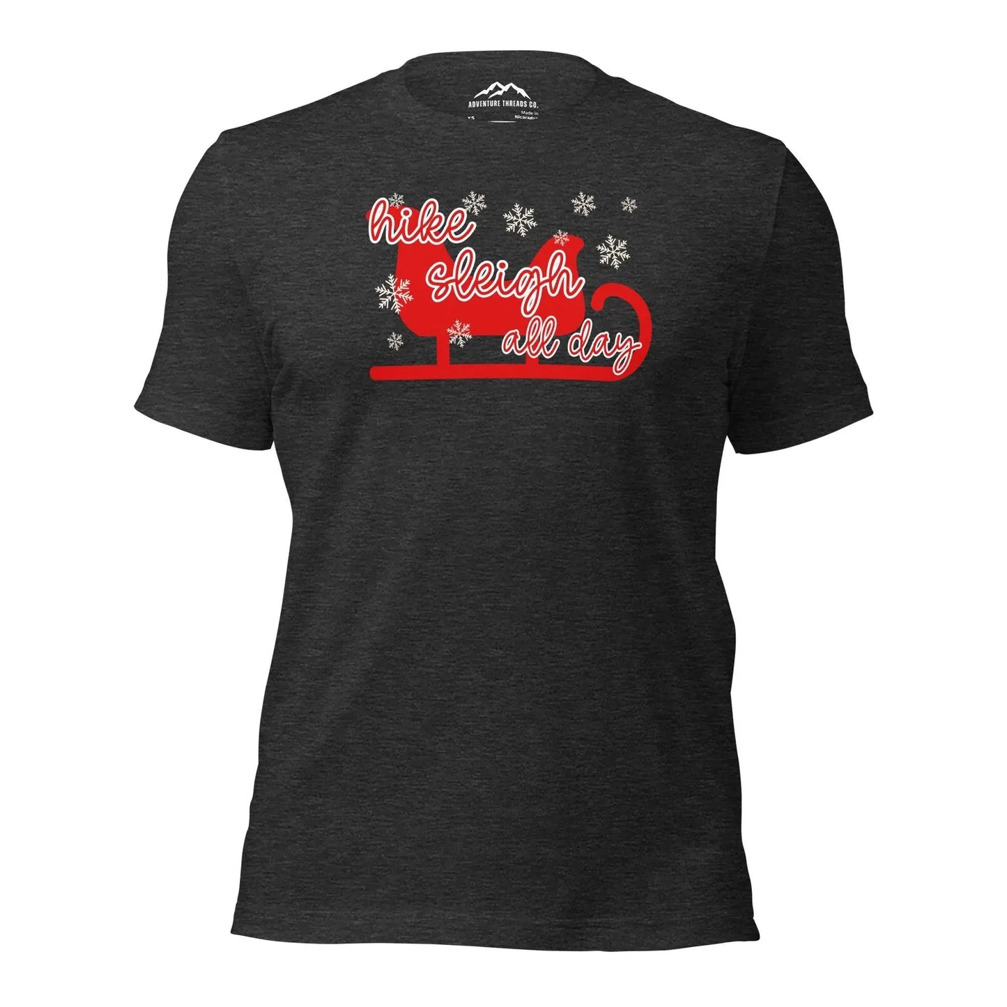 Hike Sleigh Holiday T-Shirt - Adventure Threads Company