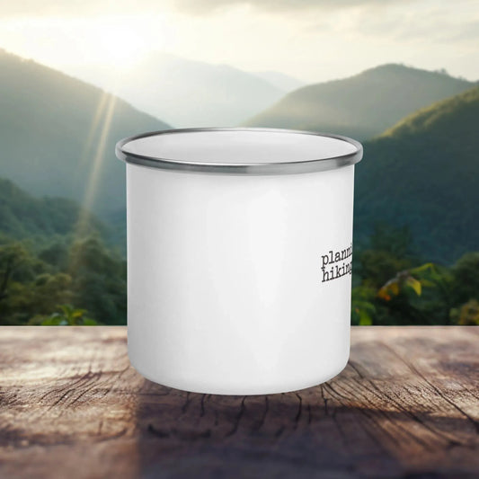 Hiking Adventure Enamel Mug - Adventure Threads Company