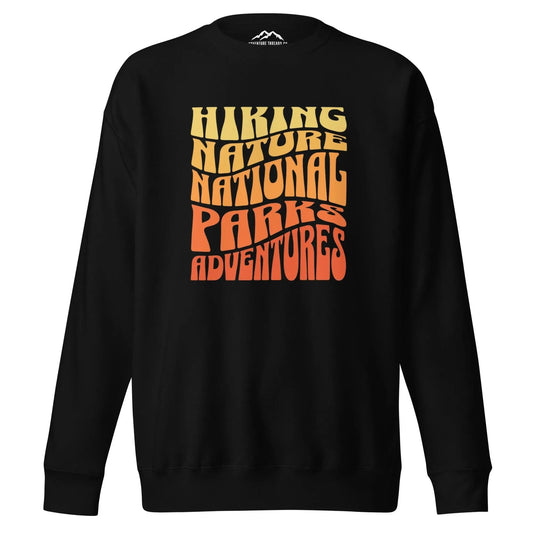 Hiking Nature National Parks Adventures Premium Sweatshirt - Adventure Threads Company