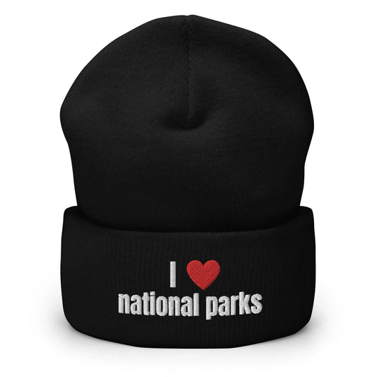 I love National Parks Beanie - Adventure Threads Company