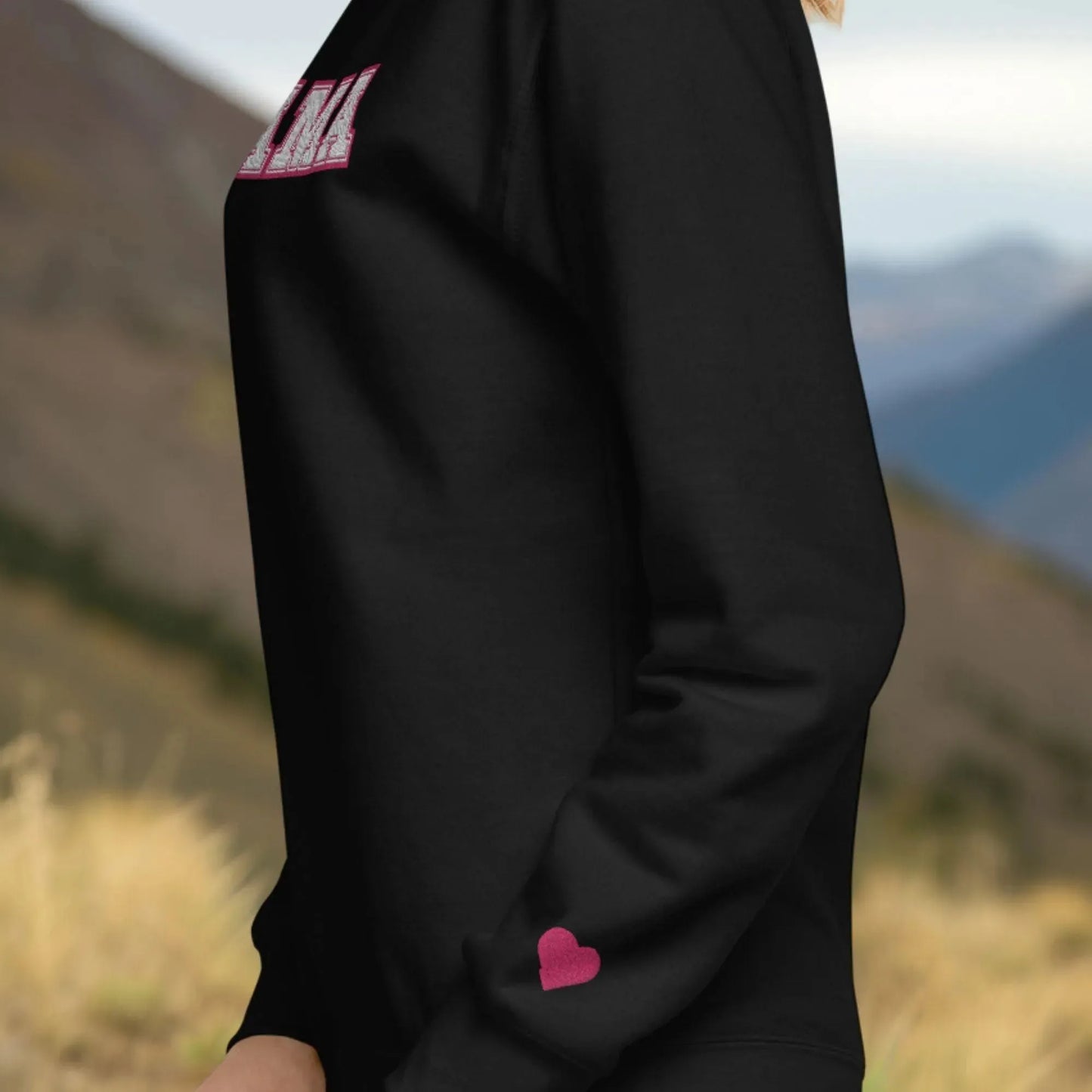 Mama Embroidered Premium Sweatshirt - Adventure Threads Company