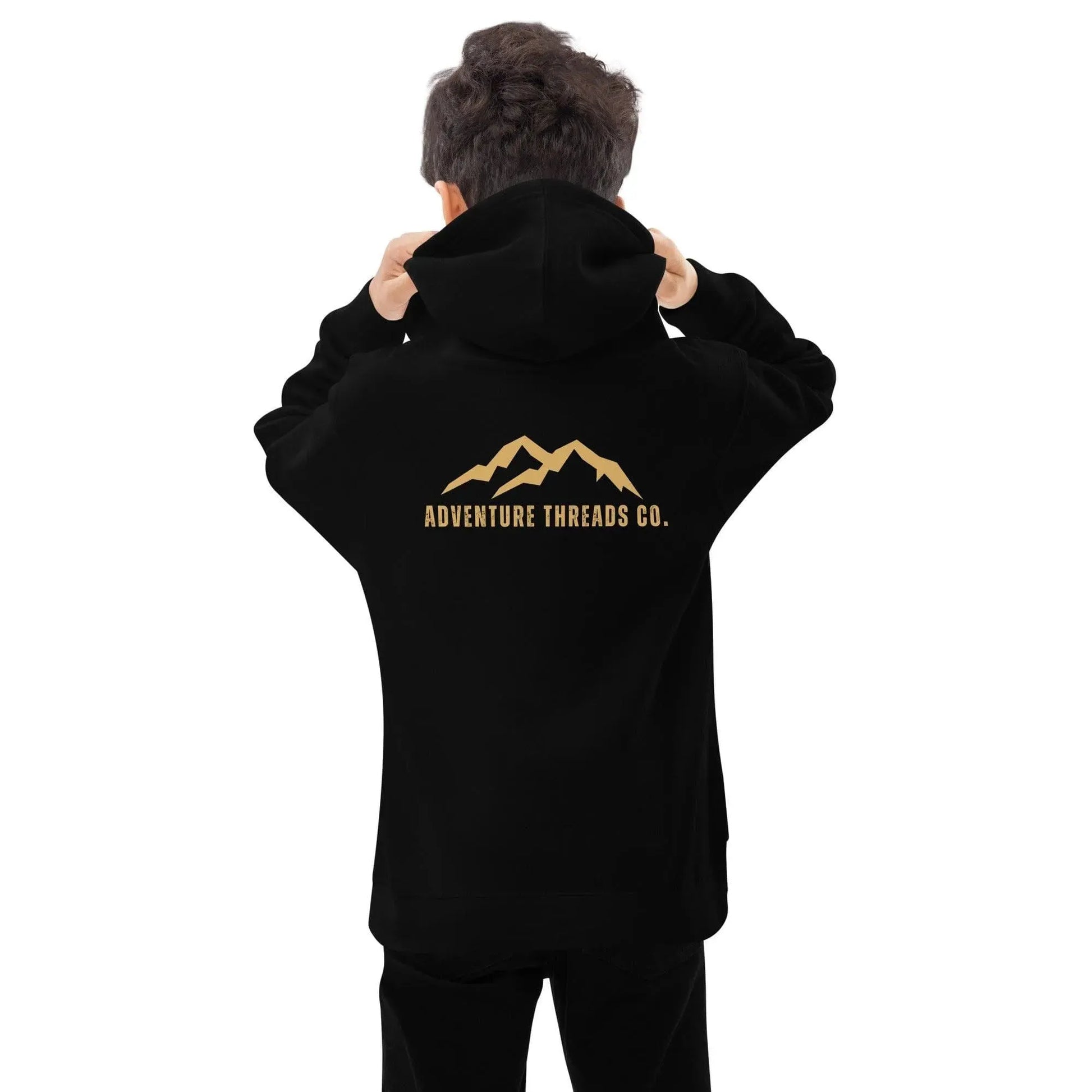Memories Are Made Around The Campfire Kids Fleece Hoodie - Adventure Threads Company