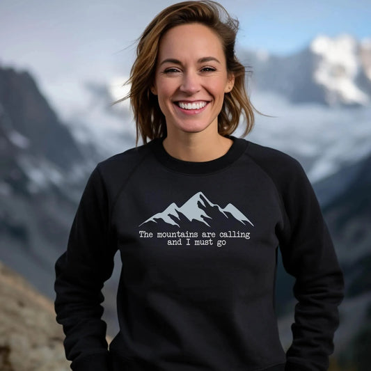 Mountains are Calling Premium Sweatshirt - Adventure Threads Company