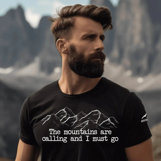 Mountains Are Calling T-Shirt - Adventure Threads Company