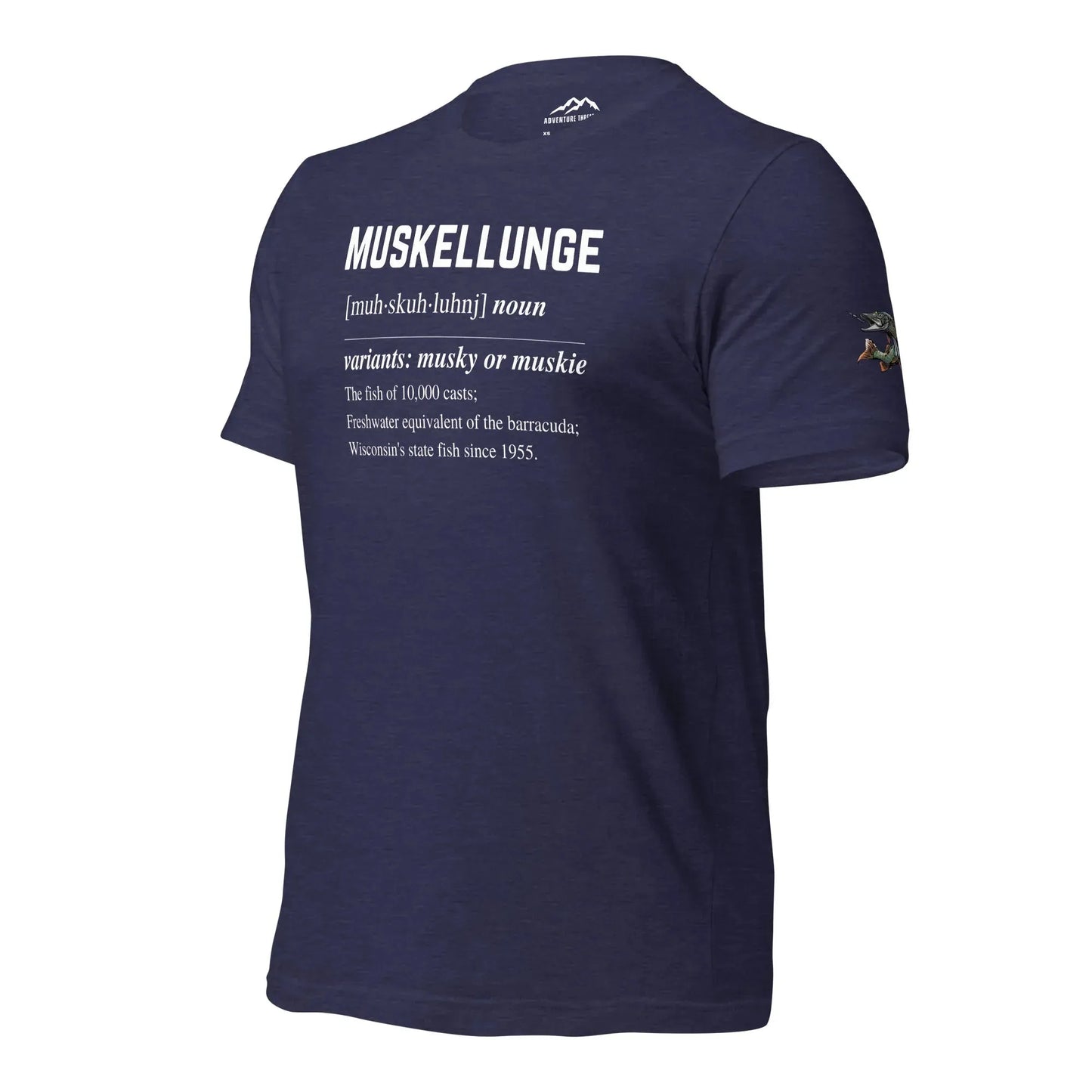 Muskellunge Defined T-Shirt - Adventure Threads Company