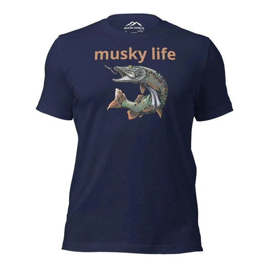Musky Graphic T-Shirt - Adventure Threads Company