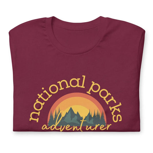 National Parks Adventurer T-Shirt - Adventure Threads Company