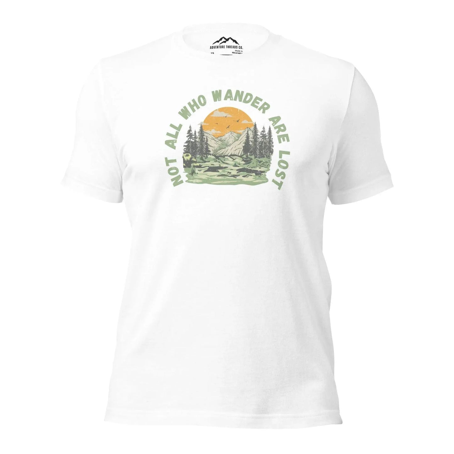 Not All Who Wander Are Lost T-Shirt - Adventure Threads Company