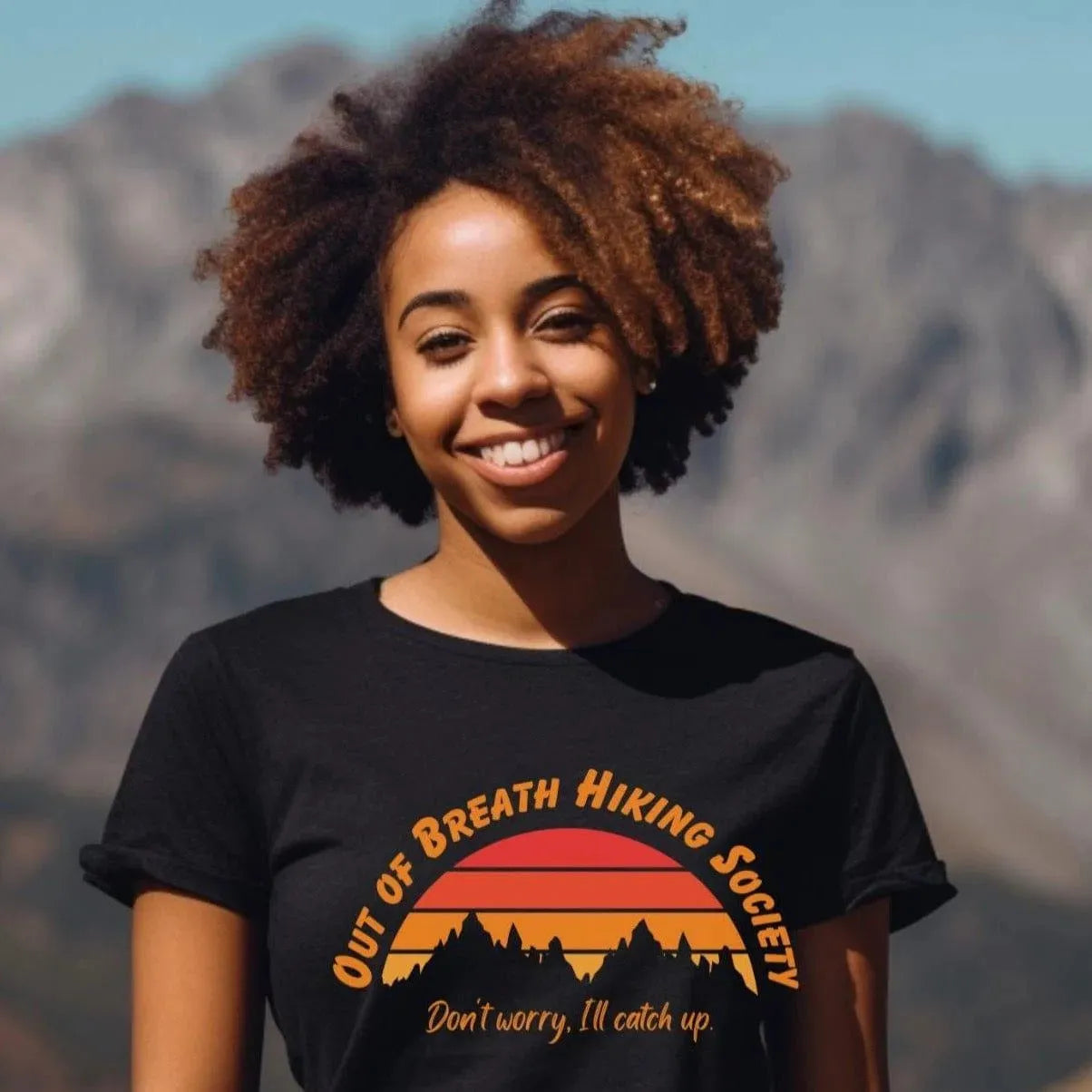 Out of Breath Hiking Society T-Shirt - Adventure Threads Company
