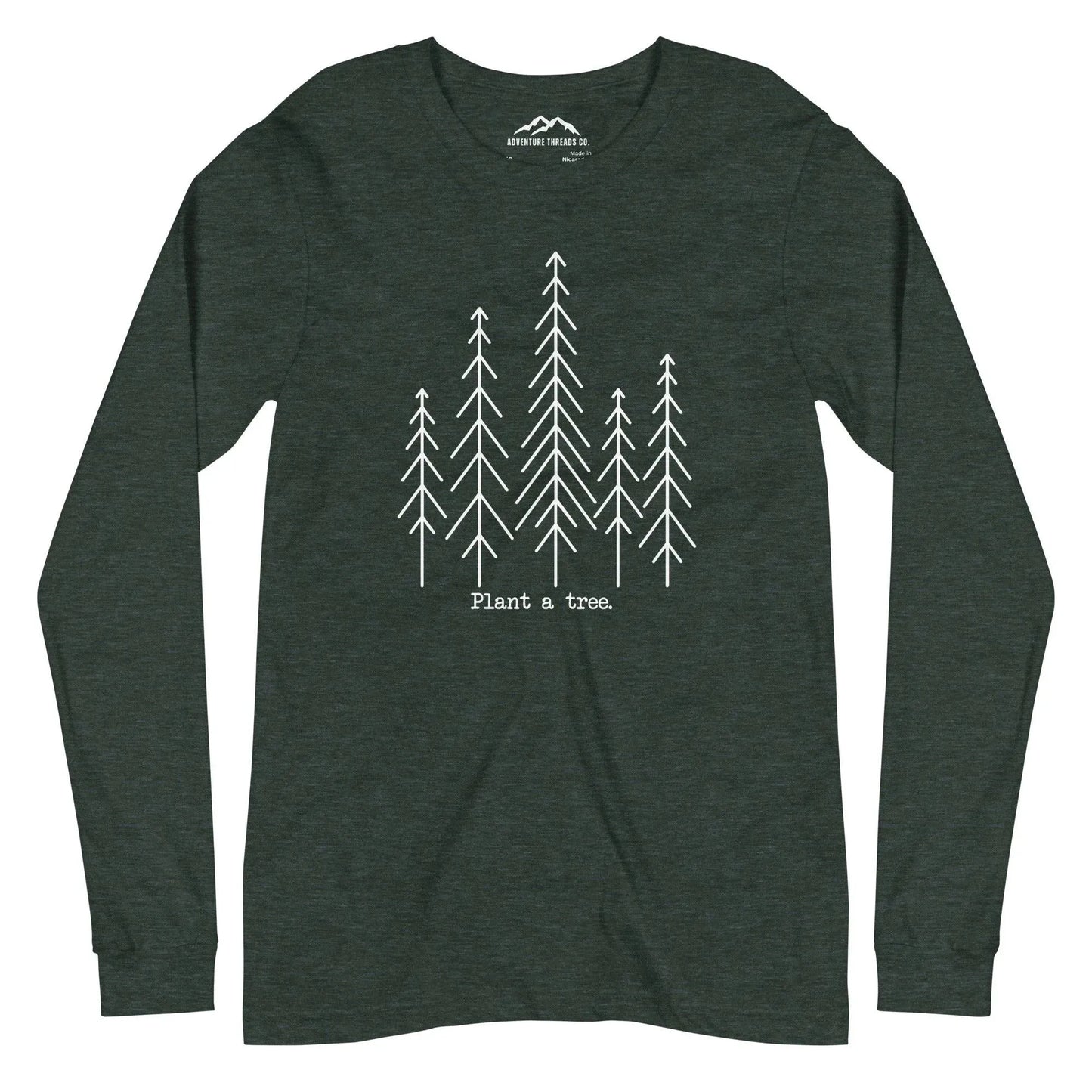 Plant 5 Trees Long Sleeve Tee - Adventure Threads Company