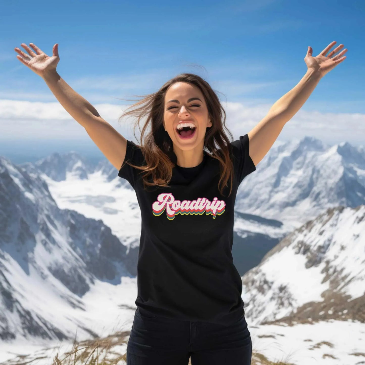 Roadtrip Groovy T-Shirt - Adventure Threads Company