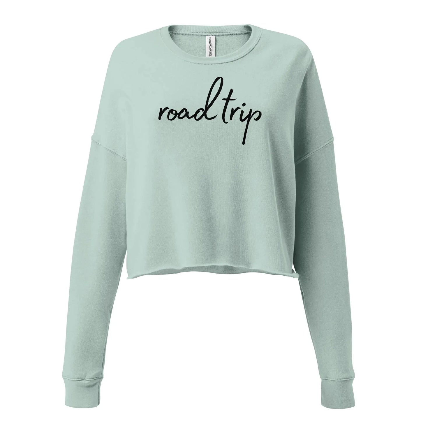 Roadtrip Women's Crop Sweatshirt - Adventure Threads Company
