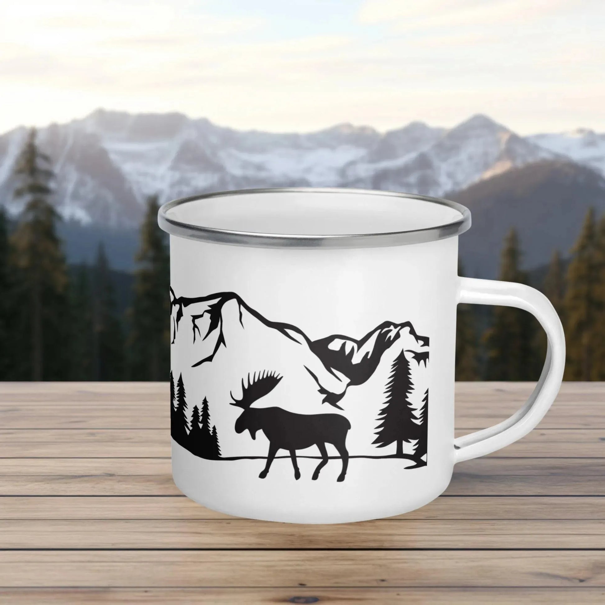 Rocky Mountain National Park Enamel Mug - Adventure Threads Company