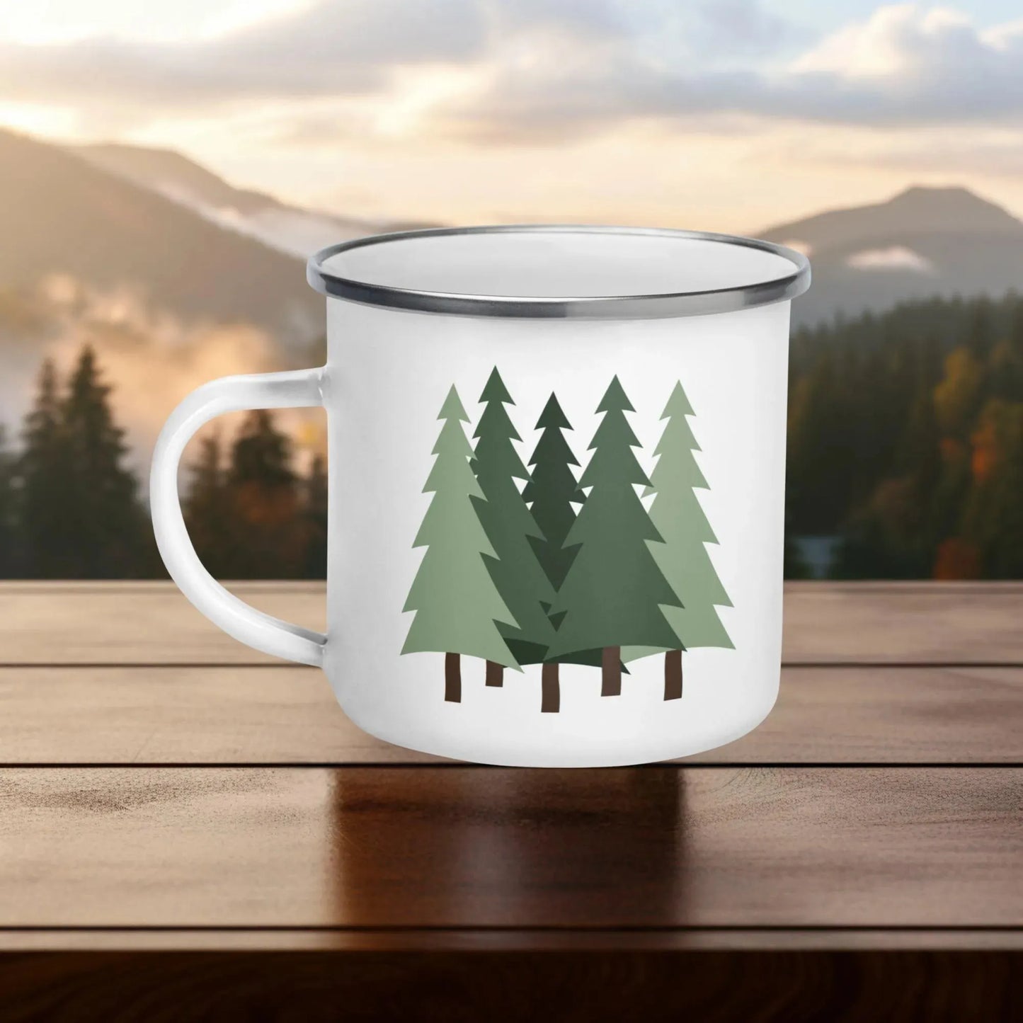 Stay Wild Nature Enamel Mug - Adventure Threads Company
