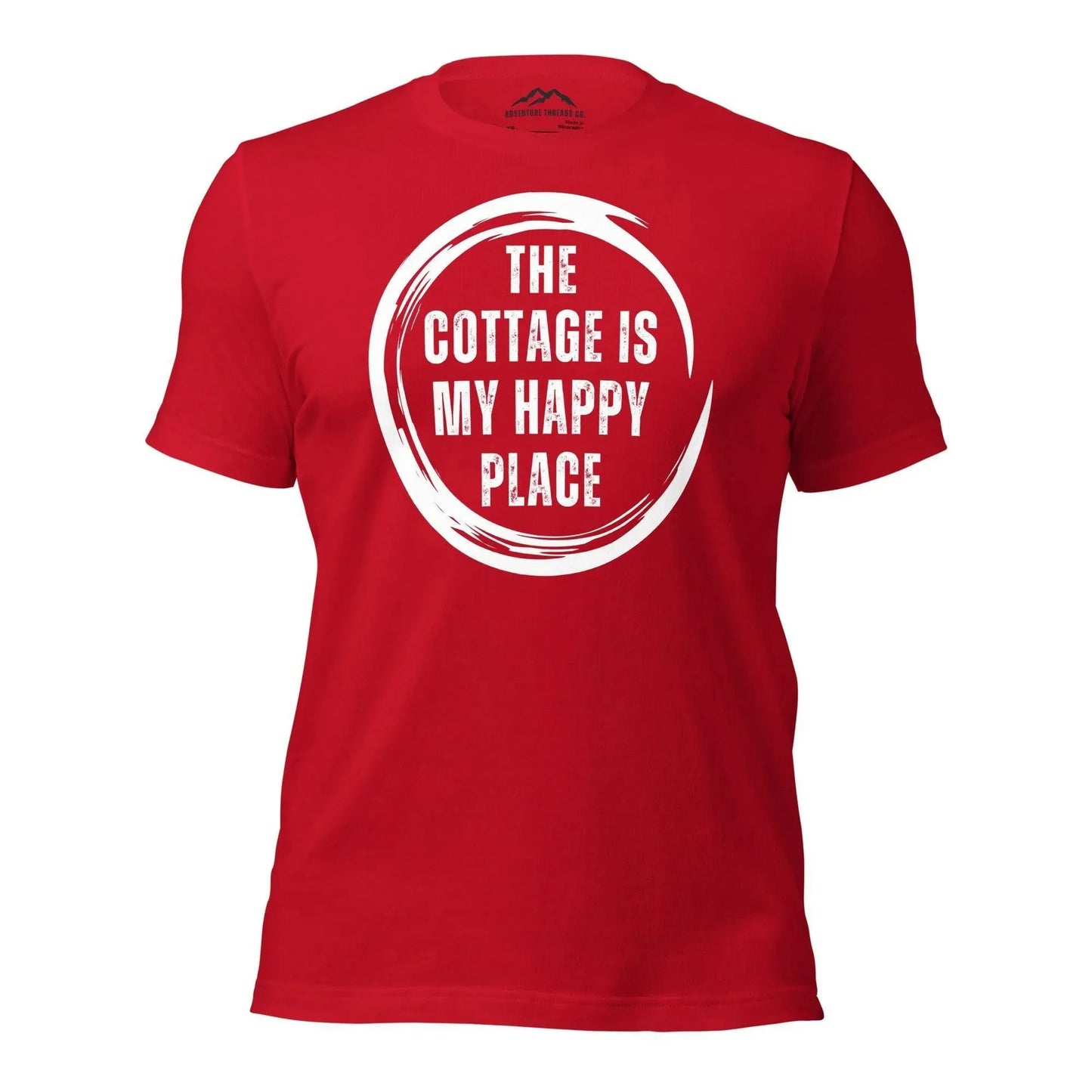The Cottage Is My Happy Place T-Shirt - Adventure Threads Company