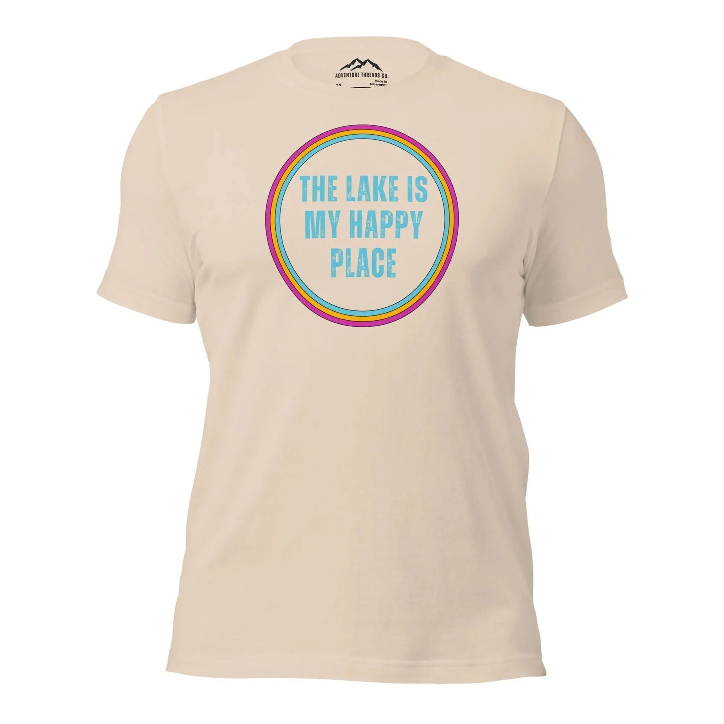 The Lake Is My Happy Place T-Shirt - Adventure Threads Company