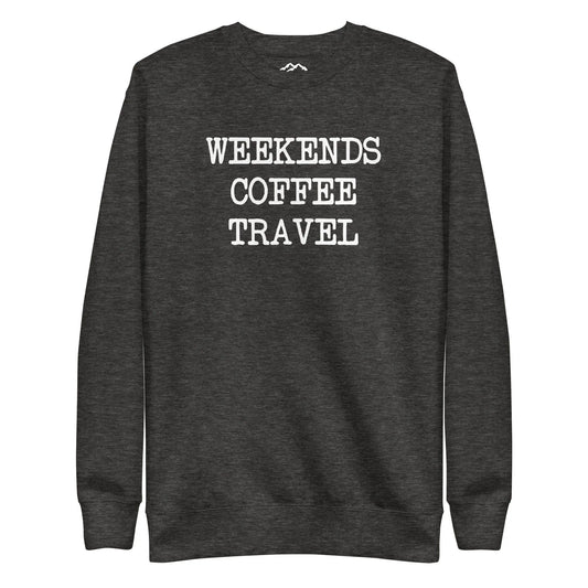 Travel Weekends Premium Sweatshirt - Adventure Threads Company