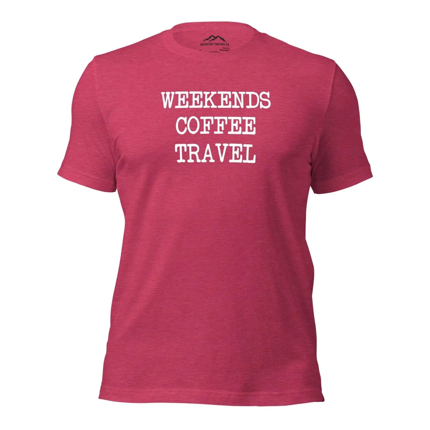 Travel Weekends T-Shirt - Adventure Threads Company