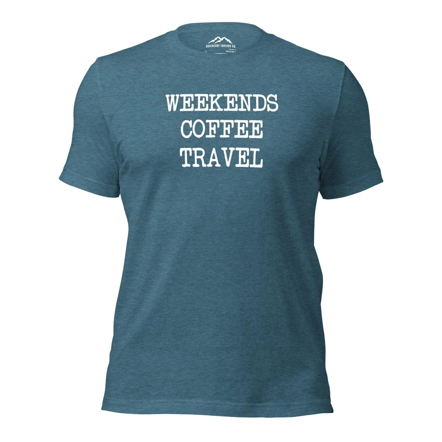 Travel Weekends T-Shirt - Adventure Threads Company