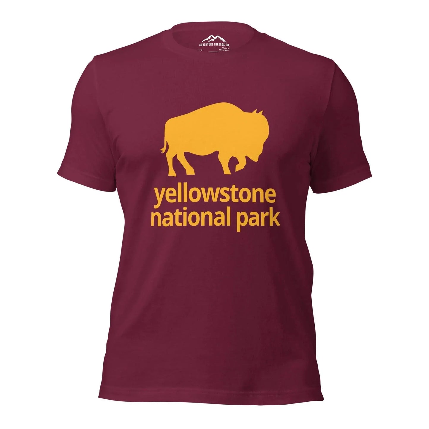 Yellowstone National Park Bison T-Shirt - Adventure Threads Company