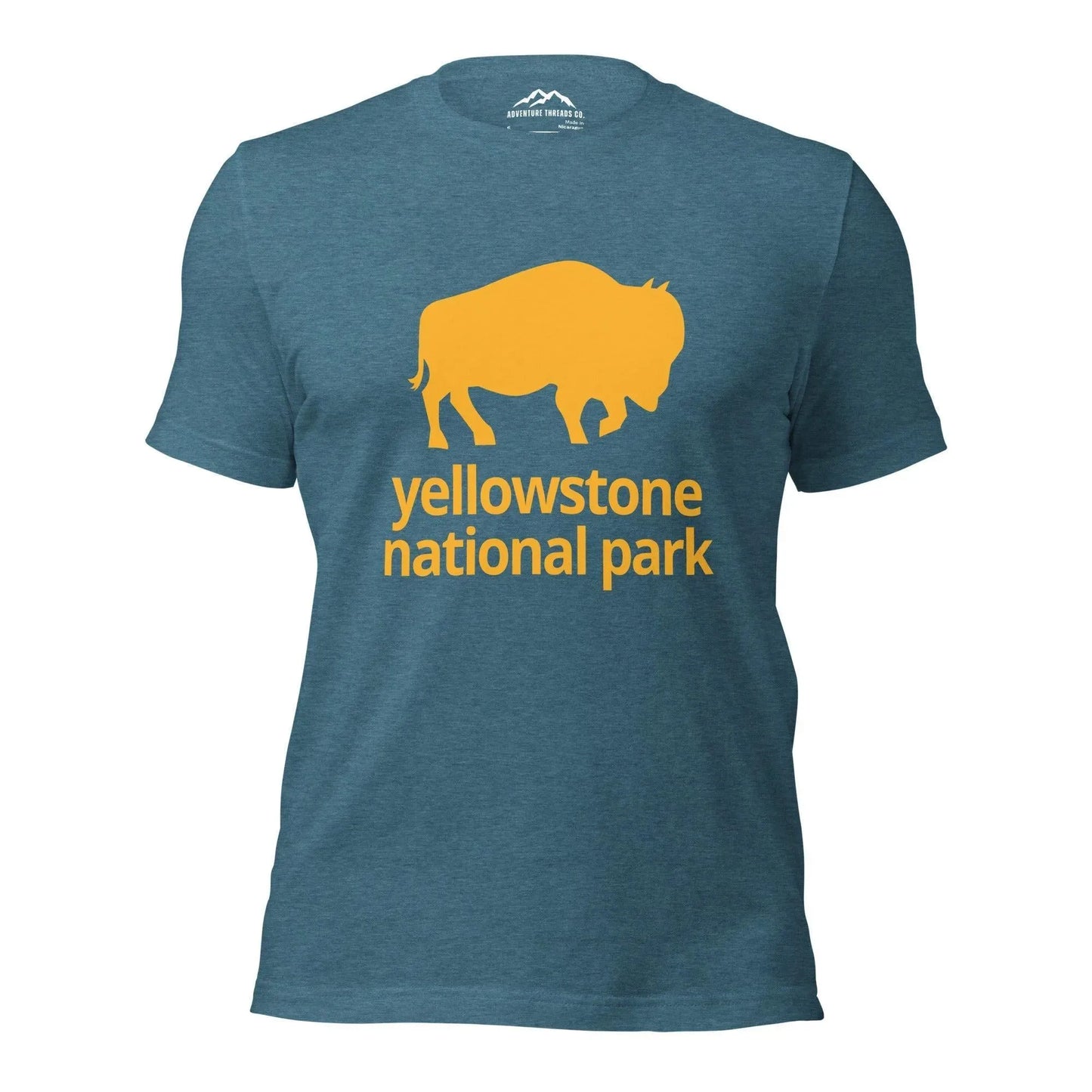 Yellowstone National Park Bison T-Shirt - Adventure Threads Company