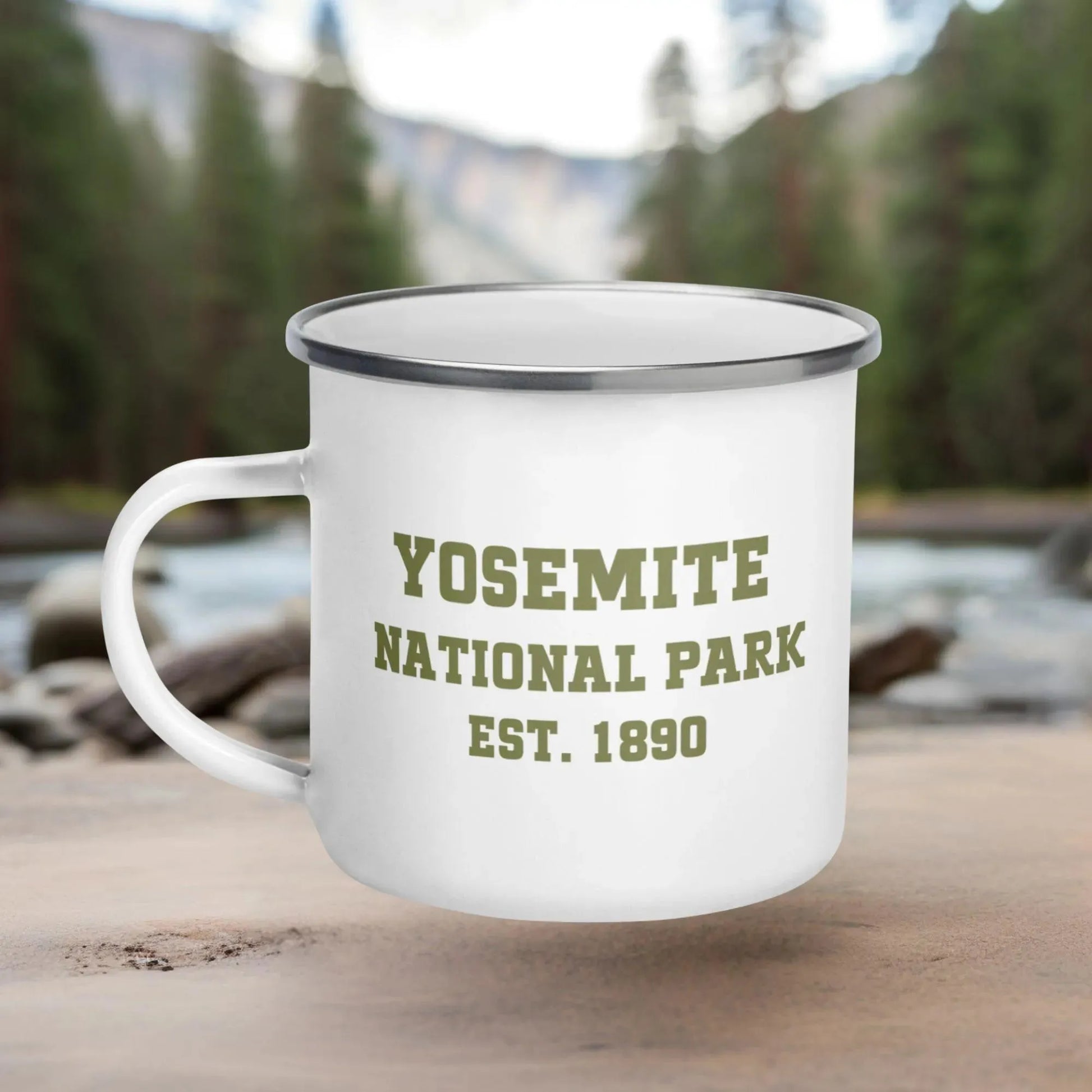 Yosemite National Park Enamel Mug - Adventure Threads Company