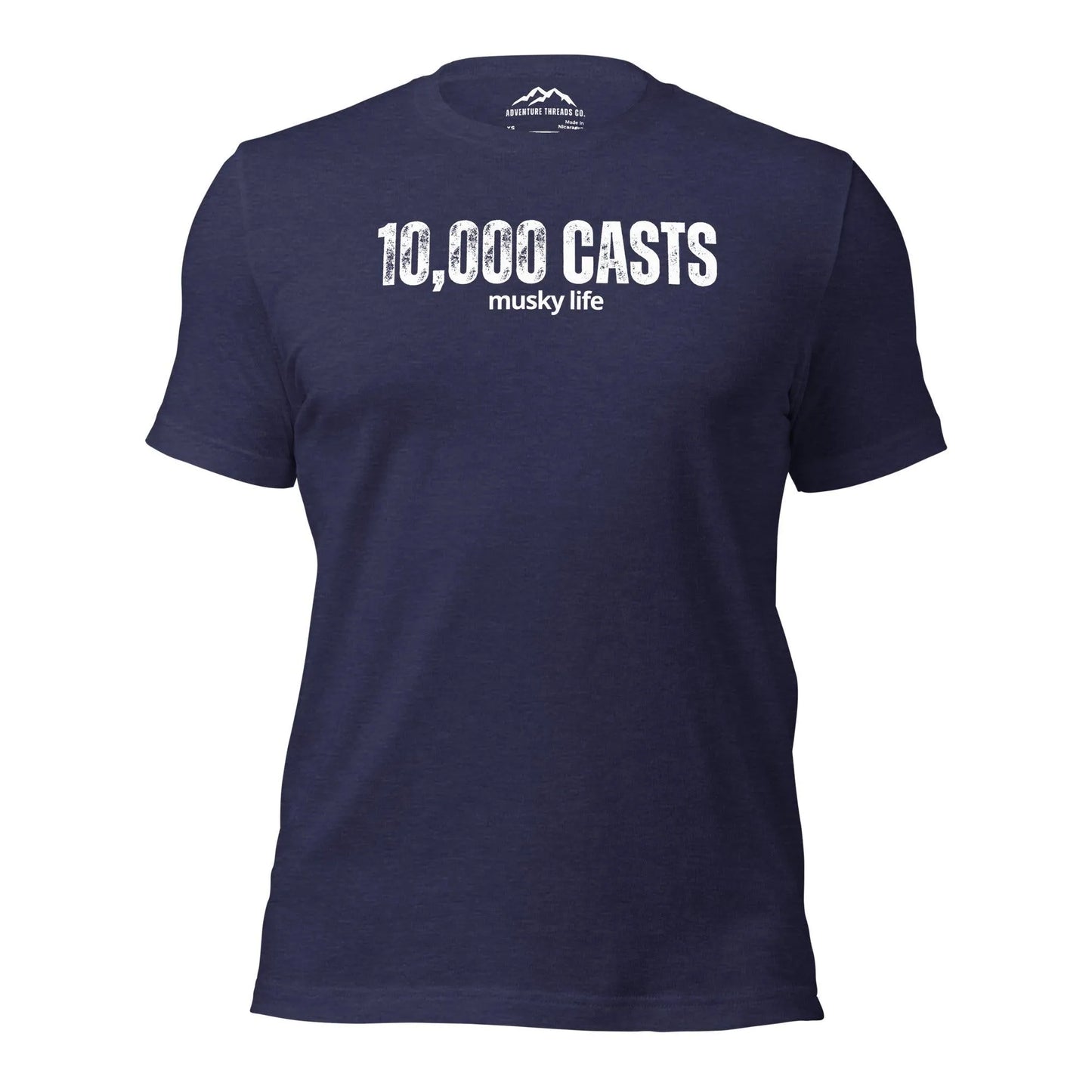 10K Casts Musky Life T-Shirt - Adventure Threads Company