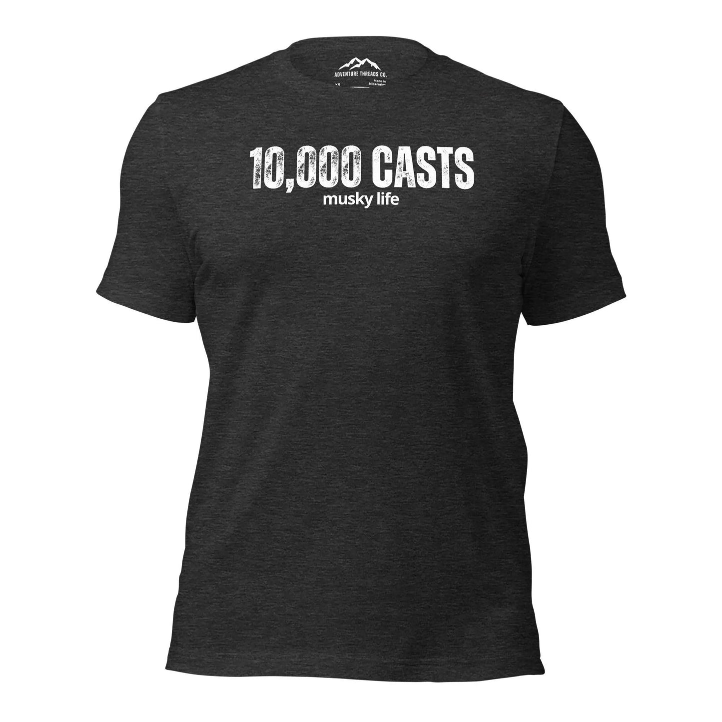 10K Casts Musky Life T-Shirt - Adventure Threads Company