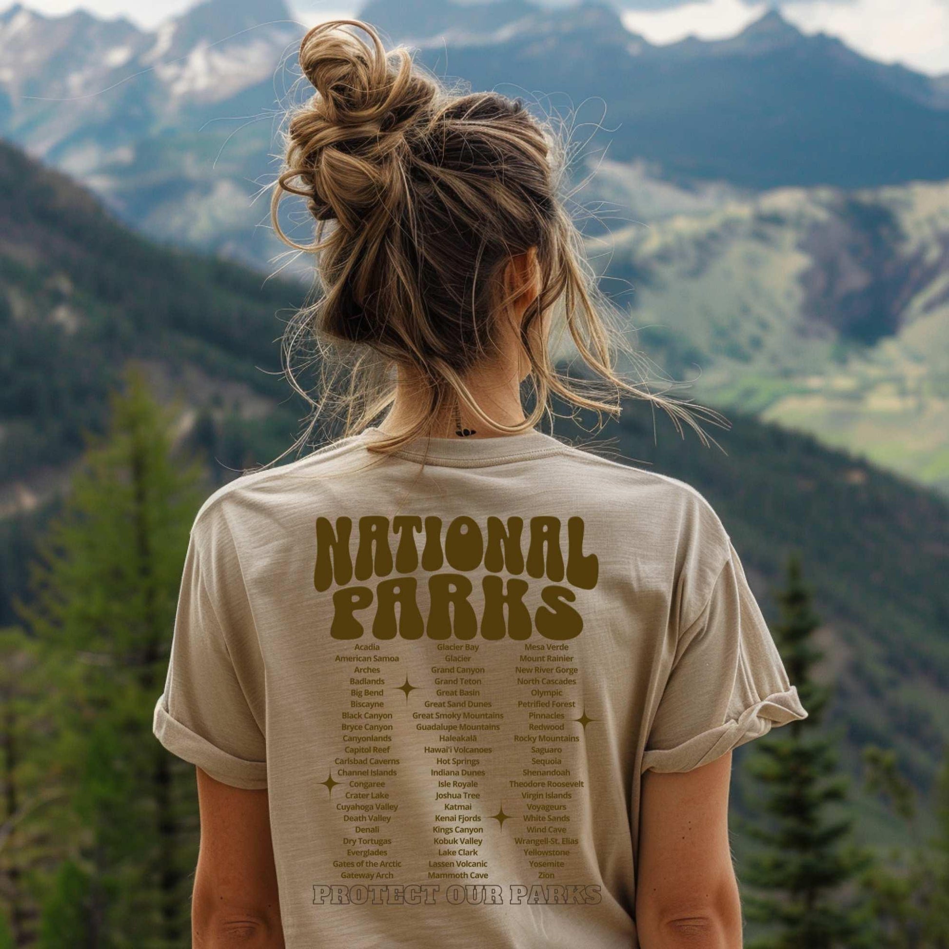 63 U.S. National Parks T-Shirt - Adventure Threads Company