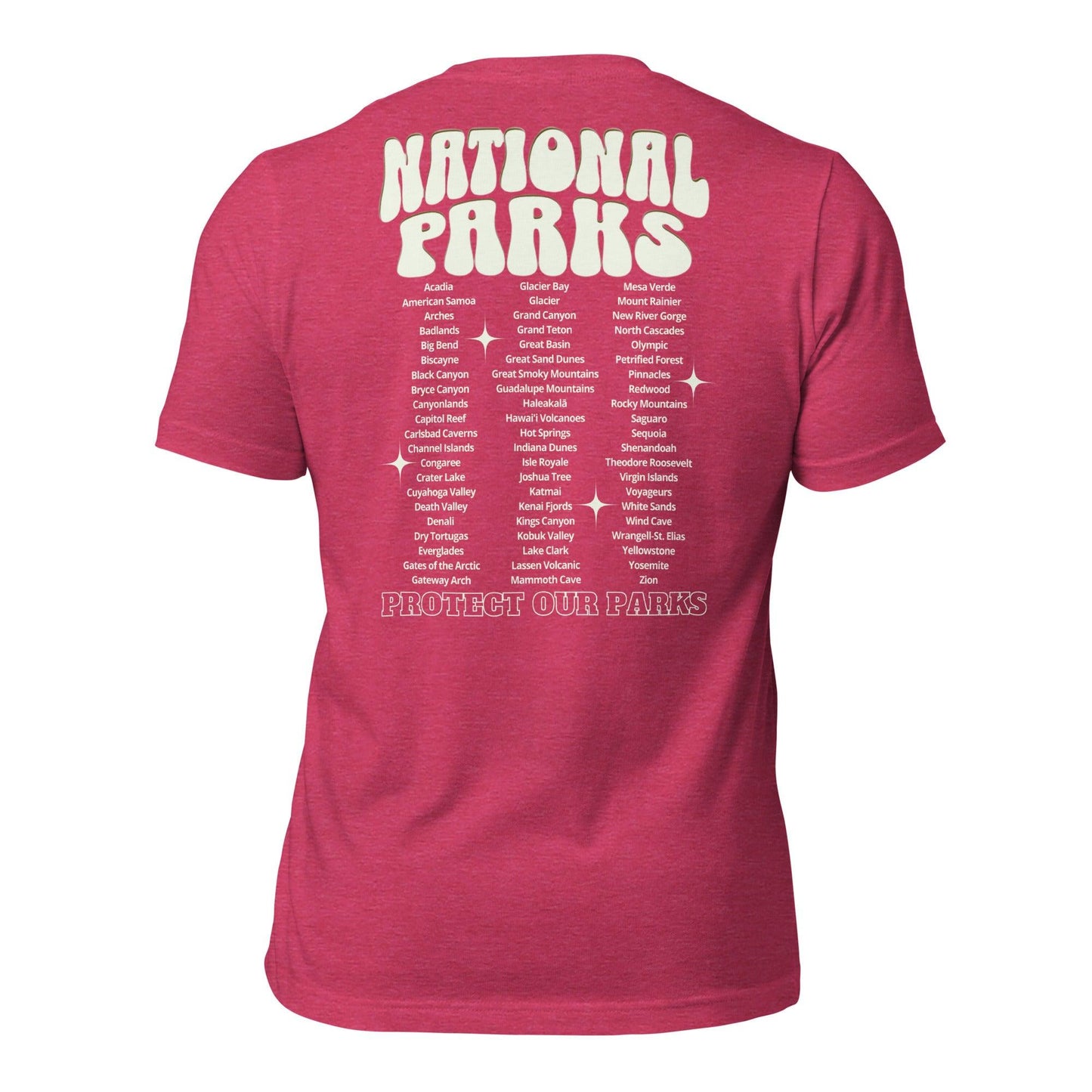 63 U.S. National Parks T-Shirt - Adventure Threads Company