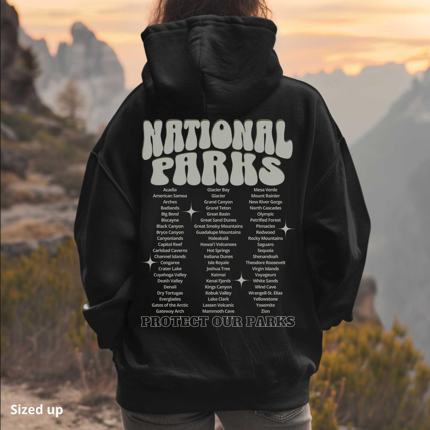 63 US National Parks Premium Hoodie - Adventure Threads Company