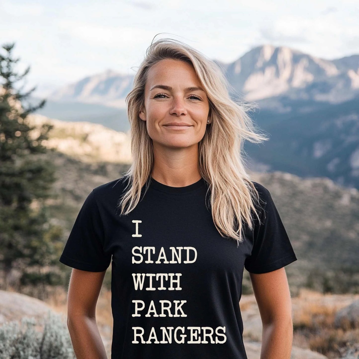 I Stand With Park Rangers T-Shirt