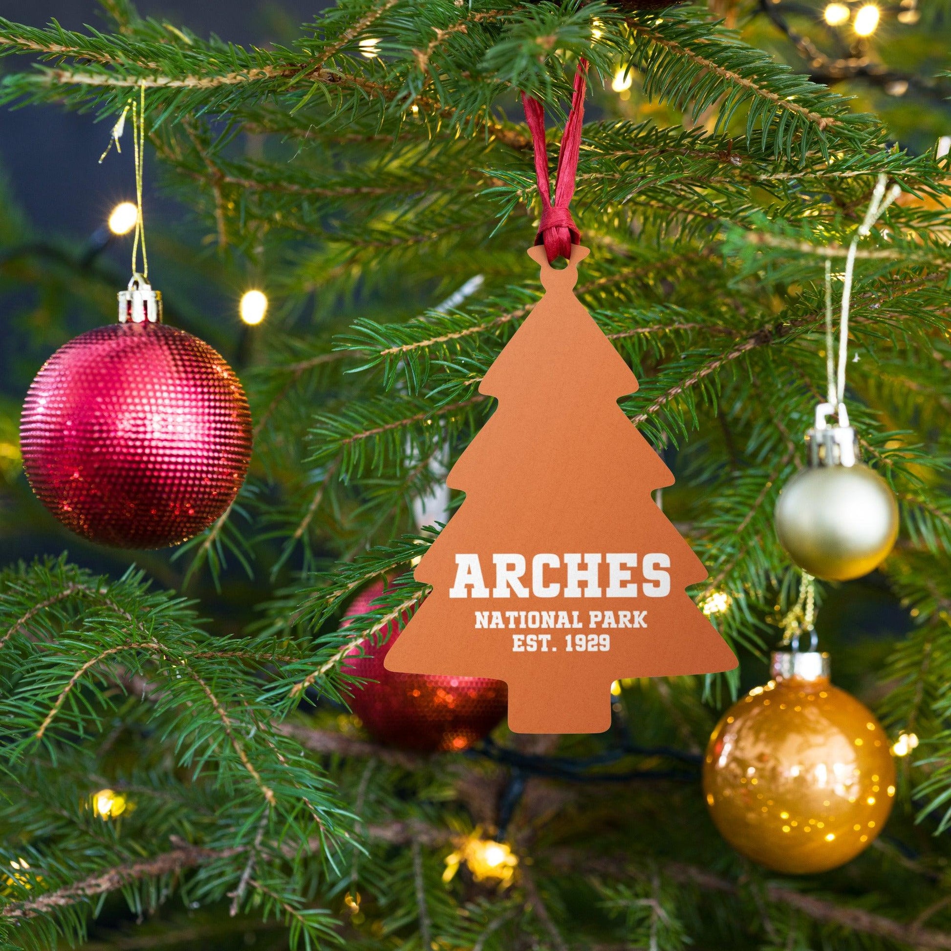 Arches National Park Wooden Ornament - Adventure Threads Company